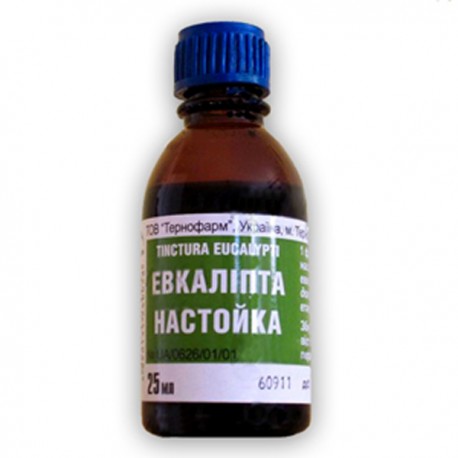 Eukalyptová﻿﻿﻿﻿﻿﻿﻿﻿﻿﻿ tinktúra - 25 ml